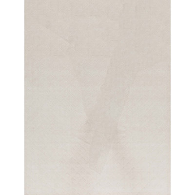 Tapis blanc de haute qualité noué à la main