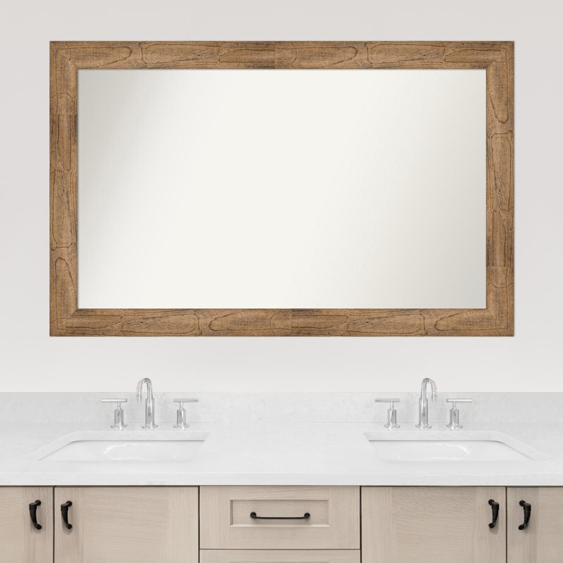 Timmy Solid Wood Wall Mirror, Rectangle, 31.5" x 49.5"