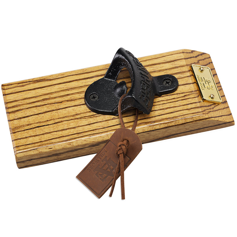 Champery Wood Bottle Opener - Thumbnail 3