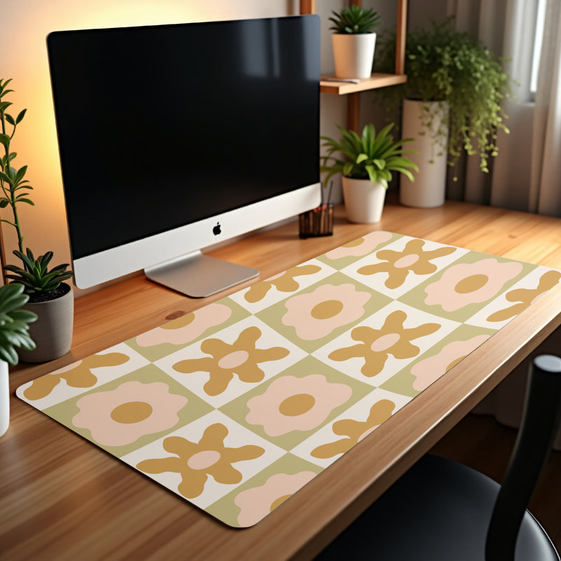 Polyester Desk Pad, 31.5x15.5
