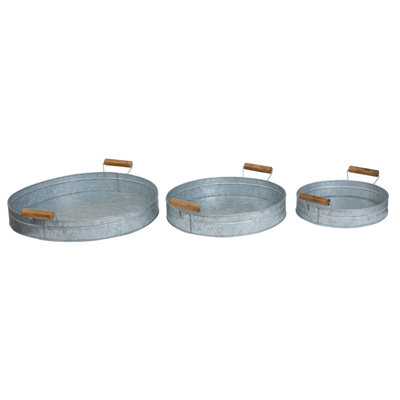Tayyibah Metal Tray - Set of 3