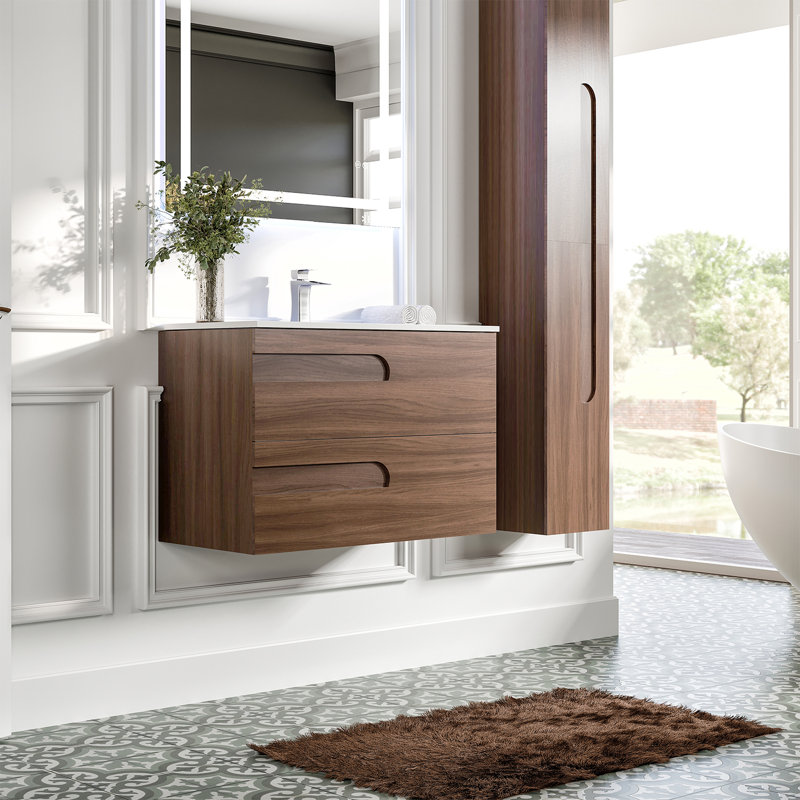 Alberthe 36" Single Bathroom Vanity Set