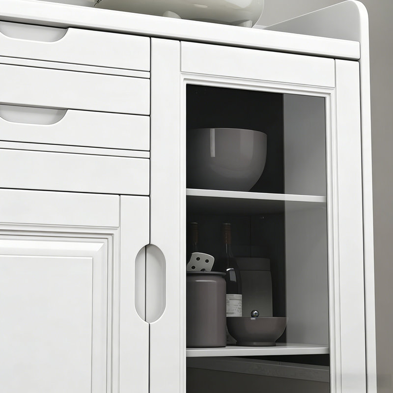 Buffet de 62,99 po Efren, Blanc