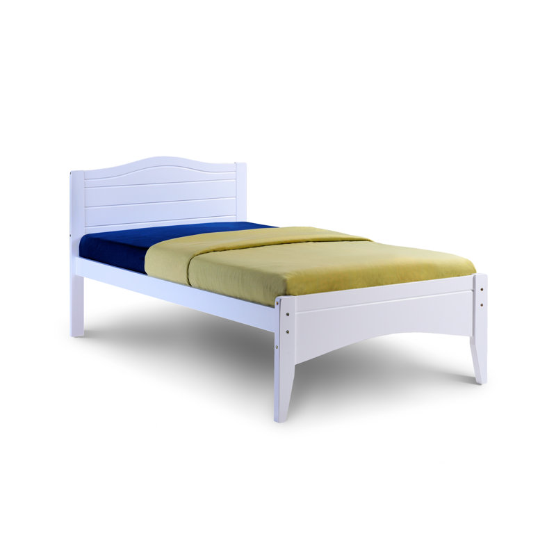 Shalon Solid Wood Bed with Mattress, Flex 1000, Small Double (4')
