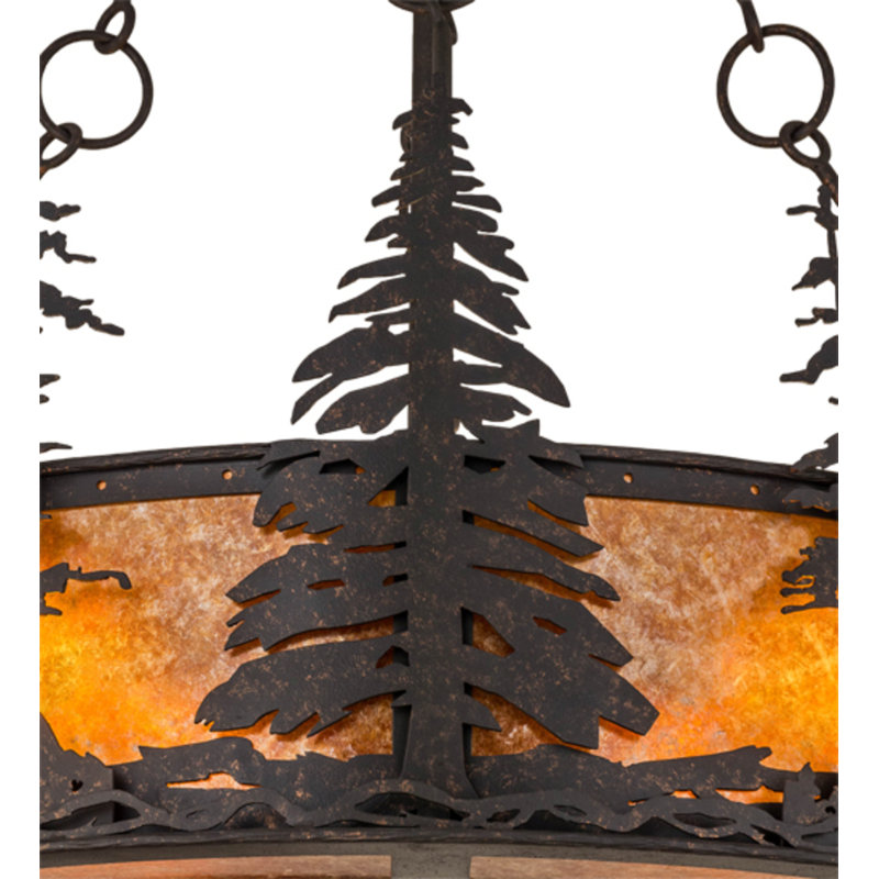 Tall Pines Outdoor Downrod Ceiling Fan