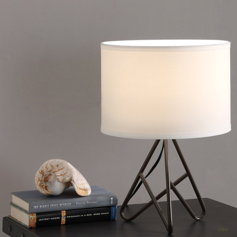 17.5" Watson Metal Tripod Table Lamp