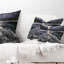 Coussin lombaire paysage de montagne avec glace