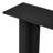 Modern and Curved Design Ash Veneer Console Table with Shelf-1920592699