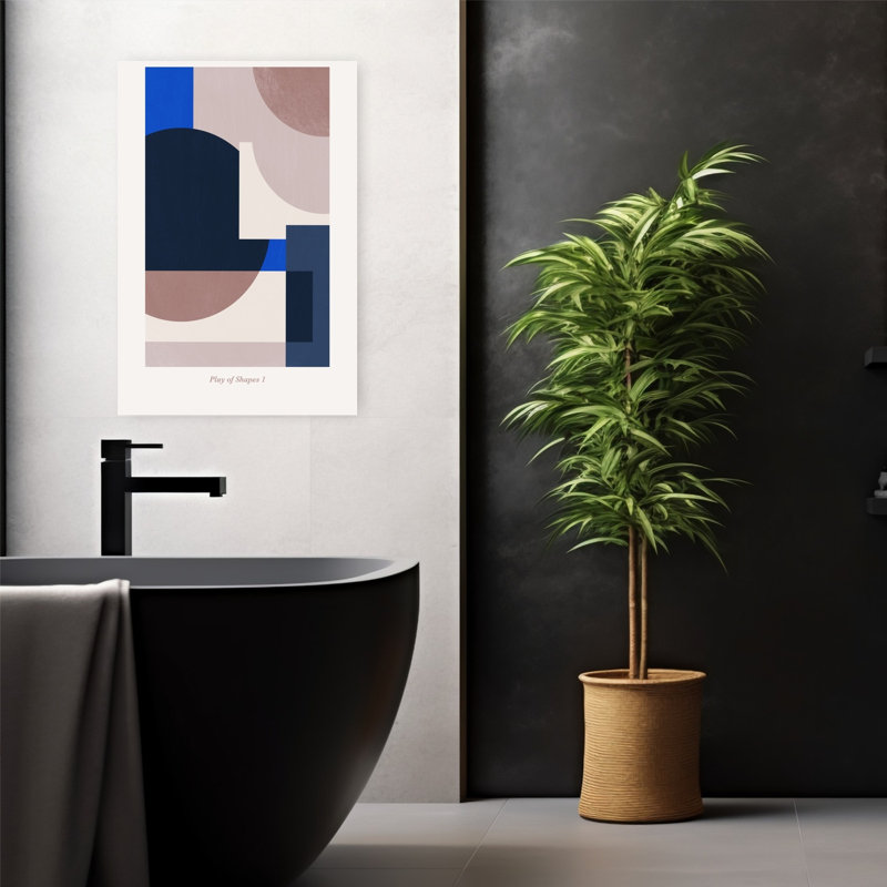 Art contemporain, art abstrait, H 24 po x l 16 po