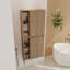 Armoire latérale de salle de bain 36 po, 6 portes à fermeture douce, montage flottant, 00512imo * 3-00112imo * 3 (Kd-Packing)