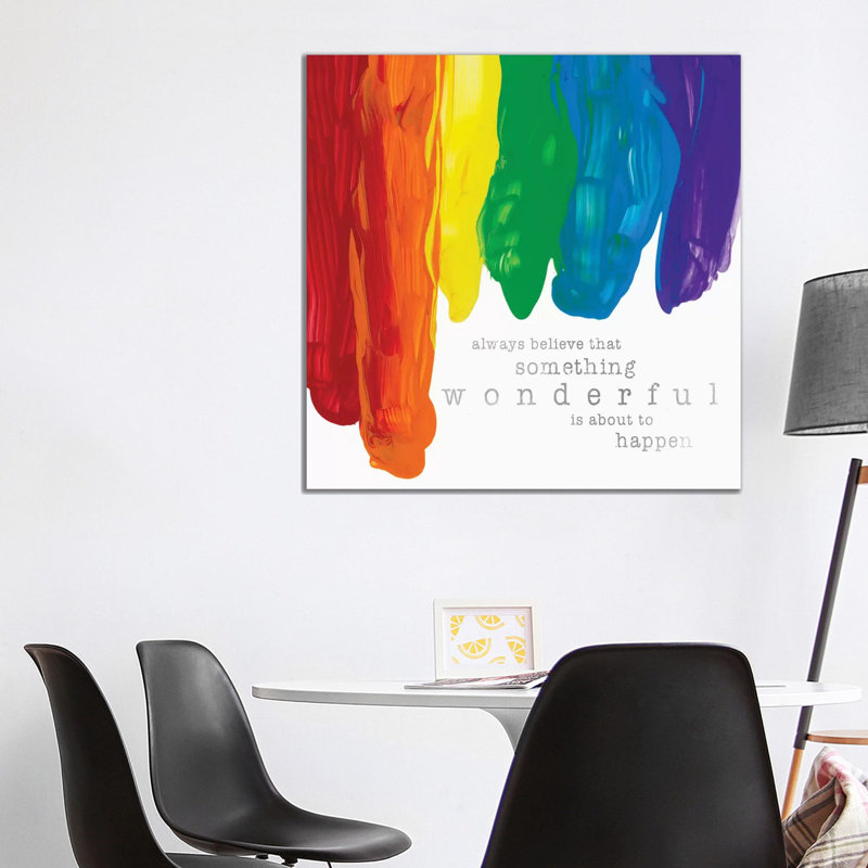 Something Wonderful by Daniela Santiago - Painting on Canvas, 93.98cm H x 93.98cm W x 3.81cm D, Wrapped Canvas