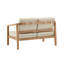 Plessis 130cm Wide Loveseat with Cushions