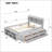 Full Bed With Bookcase Headboard-690941171