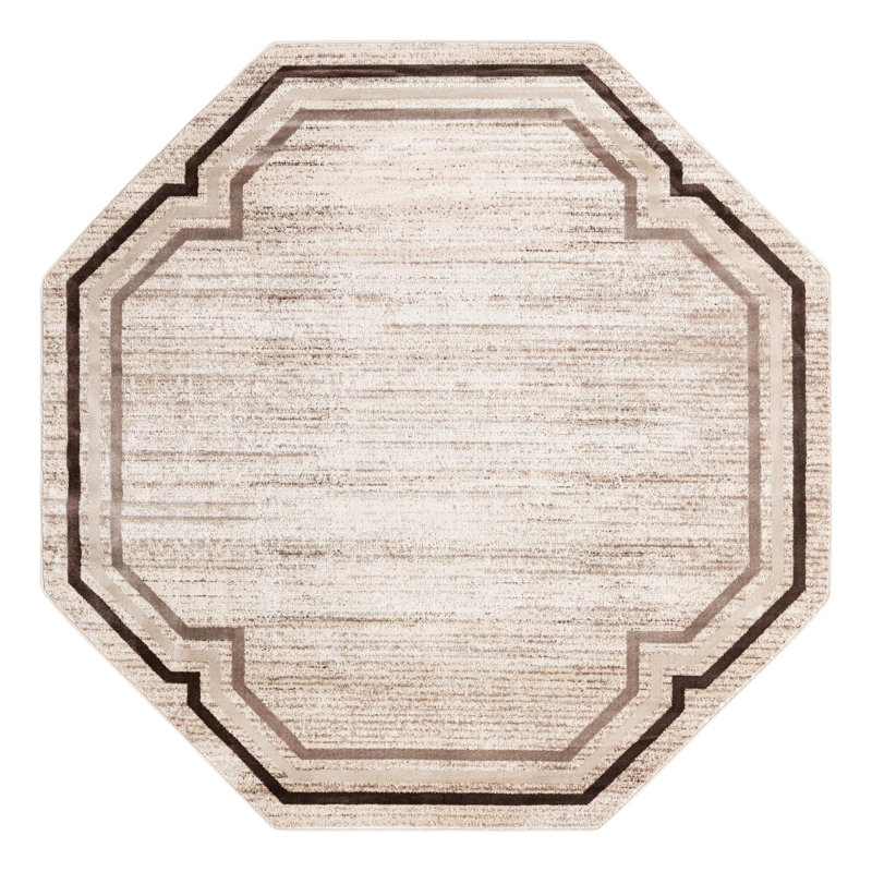 Alfano Geometric Indoor Rug, Octagon 7' x 7'