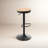 Jaina 15.2" W Solid Wood Swivel Adjustable Height Bar Stool-731064503-731064501
