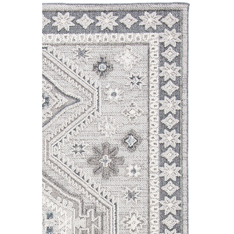 Tapis intérieur / extérieur Abbeygale 800 Performance Southwestern, Tapis de couloir 2 pi 2 po x 8 pi