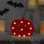Enseigne lumineuse 8,5 "orange Jack-O-Lantern