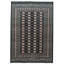 Wool Southwestern Area Rug in Blue/Black/Brown
