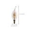 5,5 watts CA11 DEL 2000K candélabre à culot candélabre en verre transparent à filament ambré à intensité variable 120 volts-124928317-124928320