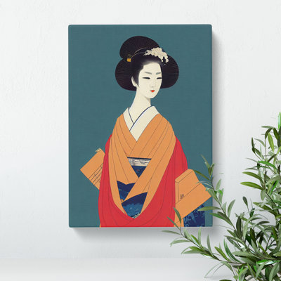 Traditional Geisha No.5 - Wall Art