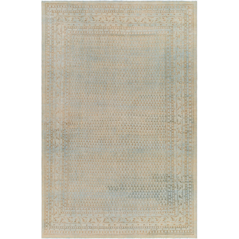 Antique One of a Kind One-of-a-Kind 6'10" x 10'5" Hand Knotted Area Rug