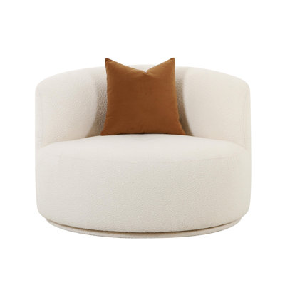 Cloteen Swivel Chair by Wade Logan