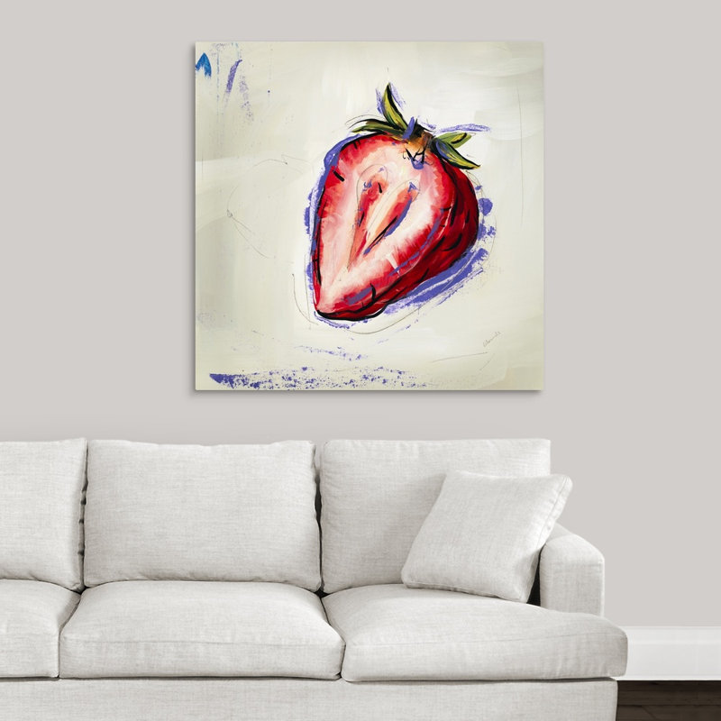 « picnic party viii », peinture sur toile, Toile tendue, H 36 po x l 36 po x p 1,25 po