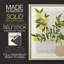Affiche Amalfi Lemon, reproduction encadrée - bois massif-1125393796-1125393794