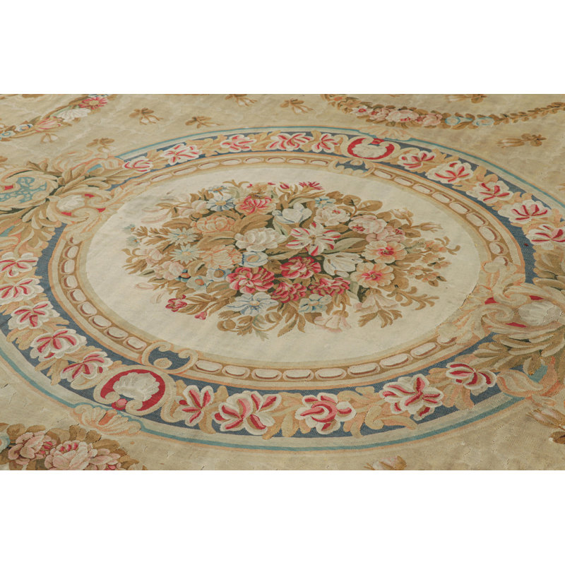 One-of-a-Kind 10'8”x13'5” Hand Knotted Area Rug