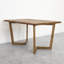 Heidi Oak Rectangular Wood Top Dining Table with Wood Base-831171808-831171822