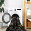 Tapis de cuisine 5 x 8 - lavable, à poils courts, antidérapant, antidérapant, pliable et lavable pour les animaux de compagnie