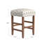 Tabouret de comptoir carré de 24 po de hauteur Proxima-89188490-95972822