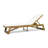 Vinita Outdoor Acacia Wood Chaise Lounge Set , Cushion Included-1594130668-1594157383-1524664327