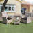 3" H Water-Resistant Outdoor Seat Cushion-1656926298