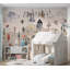 Adhésif mural pelez et collez pour enfants - Vallée scandinave aux couleurs pastel-1941958984