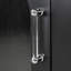 Meuble-lavabo de 24 po avec lavabo, bois massif et construction, noir, deux tiroirs, porte, tablette réglable, conception autoportante en verre céramique, style moderne, grand rangement en caoutchouc noir de 24 po, armoire