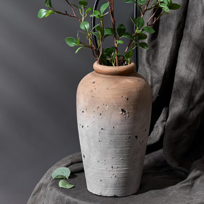 11" Simple Decorative Ceramic Vase