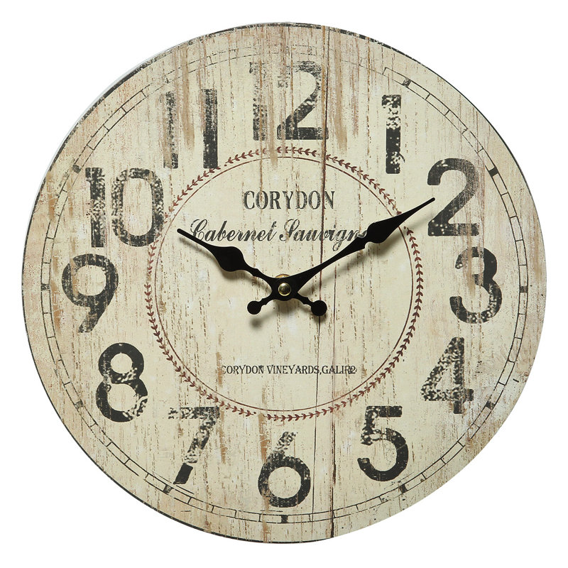 Grady Wood Wall Clock