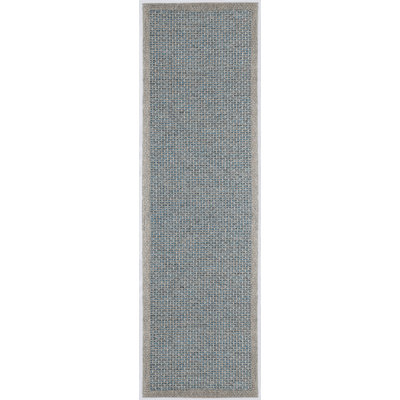 Tapis moderne bleu / gris Wallaston