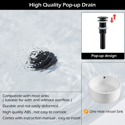 Single Hole Faucet Single-handle LED Bathroom Vessel Sink Faucet with Drain Assembly