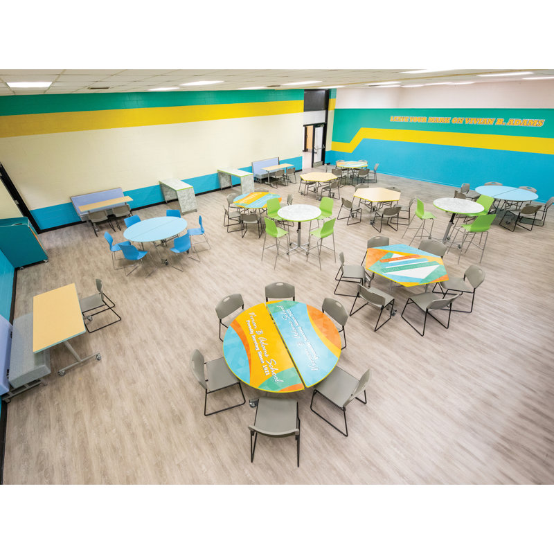 Table mobile inclinable E-Z - Hexagon