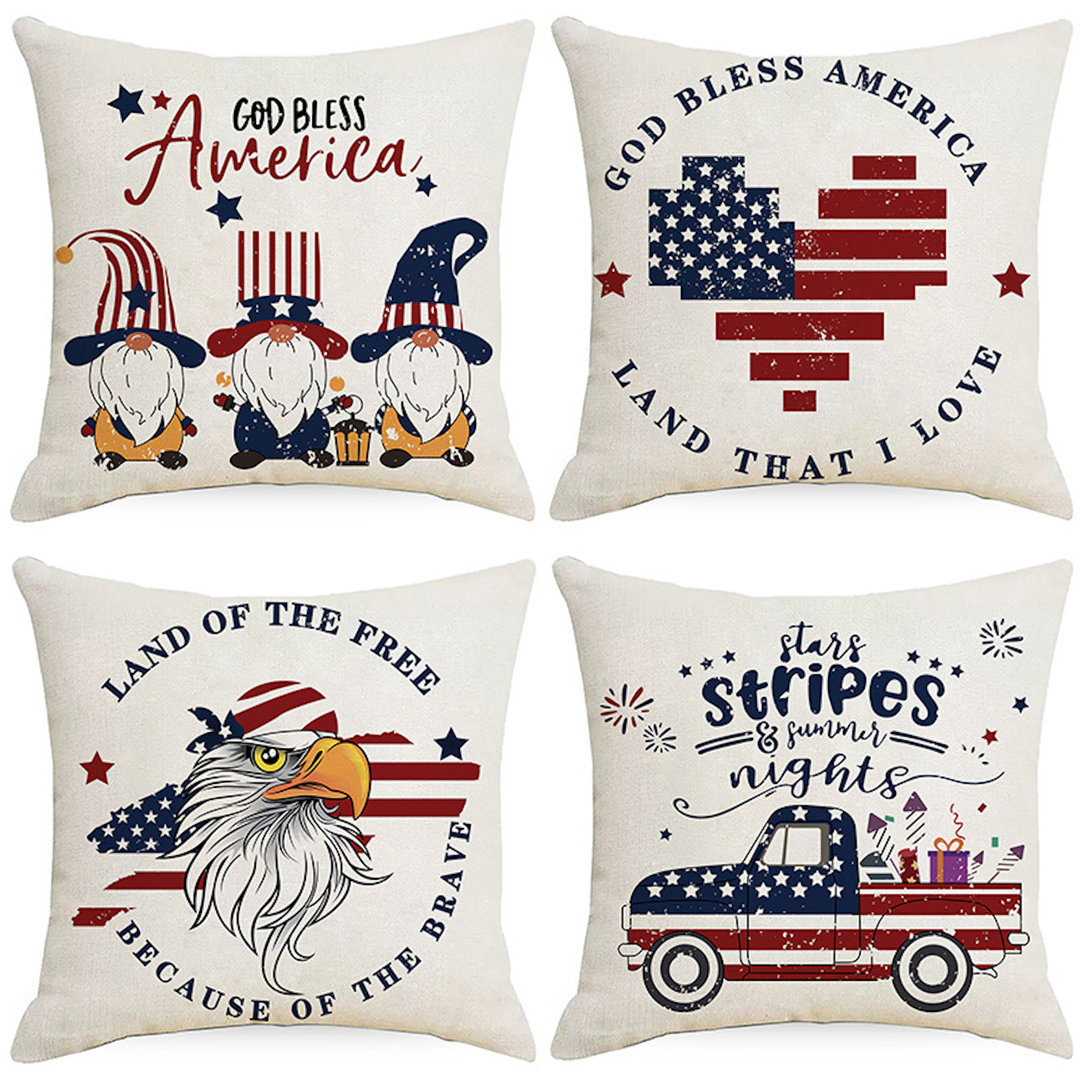 Linen Indoor/Outdoor Pillow Cover Abbie Home