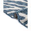 Tapis bleu contemporain Azilynn-598099877