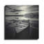 Breakwater Bay 'Low Tide Afterglow Ambrotype' by Rick Berk, Metal Wall Art, 12"x12"-340035585