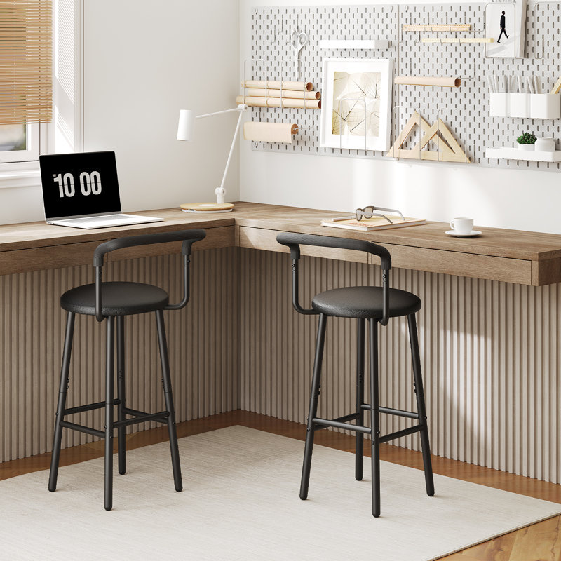 Chaises de cuisine avec cadre en métal Karpenko
