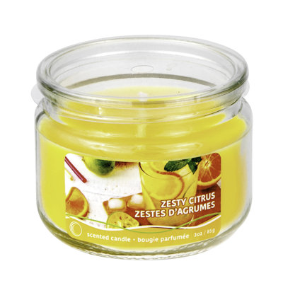 Citrus Scented Jar Candle
