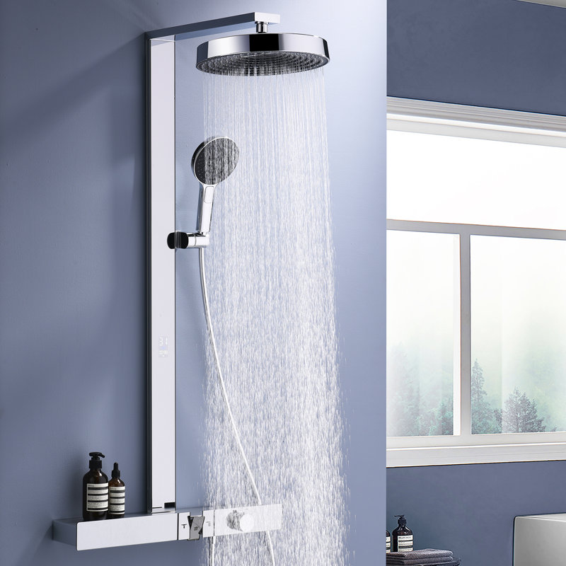 Système de douche complet thermostatique Lefton