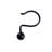 Ball Steel Shower Curtain Hooks-50055107