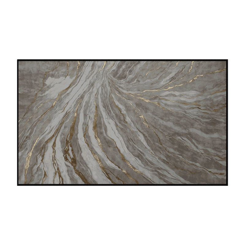 Tapis noir lavable à la machine, Rectangulaire 3 pi x 5 pi