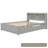 Solid Wood Bookcase Bed-1514734535